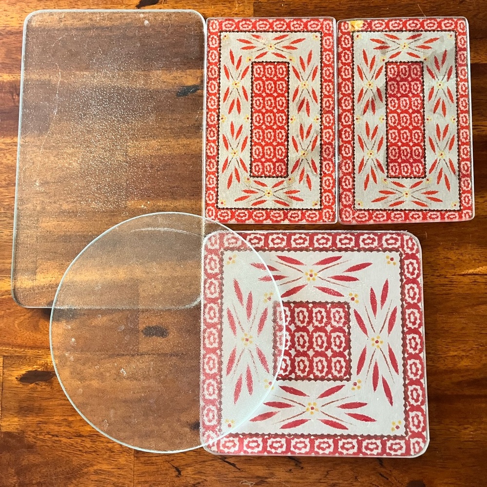Temp-Tations Glass Trivets